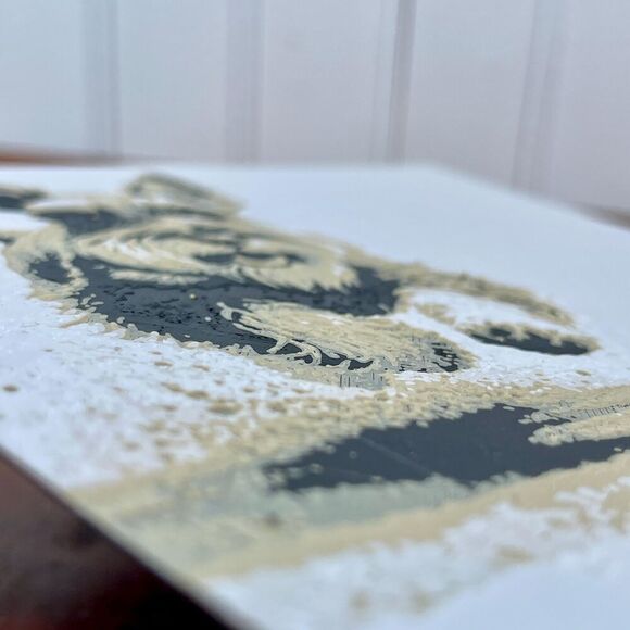 Schnauzer with Red Ball Wall Art, Dog Wall Art, Hueforge - Picture 5 of 9